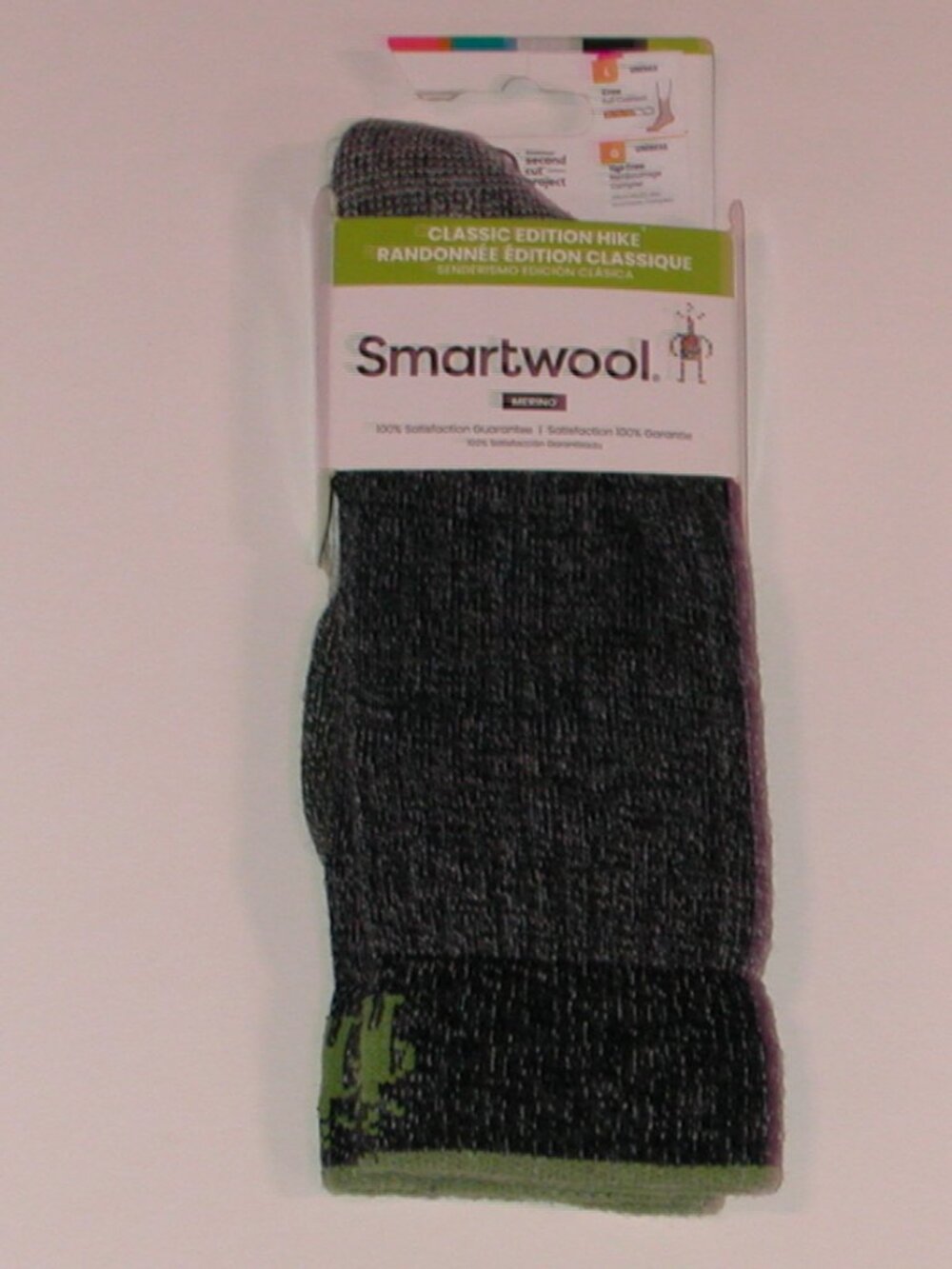 SmartWool Classic Edition Hike 2nd Cut Project Full Cushion Crew Socks Men's LG